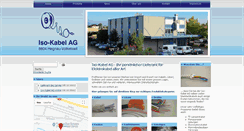 Desktop Screenshot of iso-kabel.ch